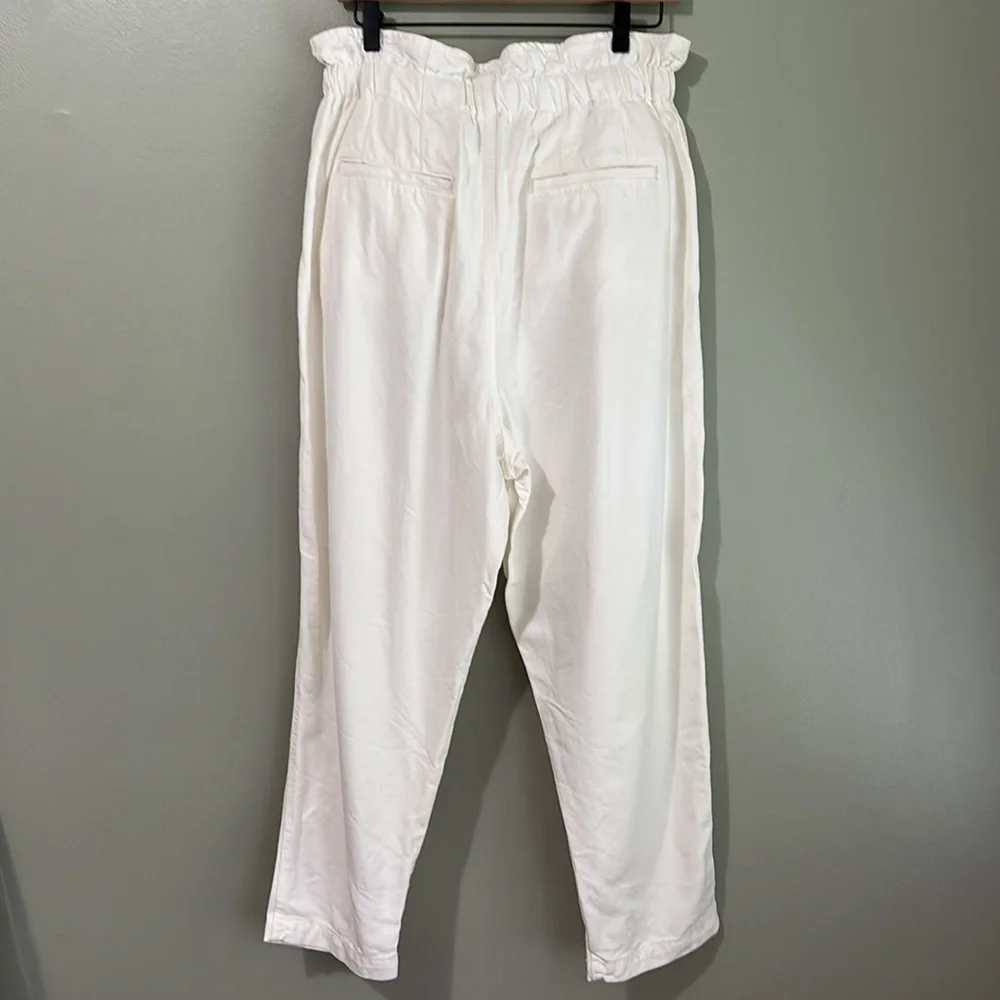 Free People Margate Pleated Trouser High Paperbag Waist
